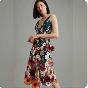 NWT- Helsi Mia Embroidered floral Dress